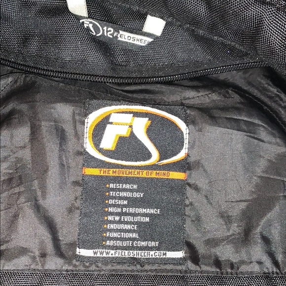 Gently Loved Men's Black Motorcycle Jacket..** Missing Washable Inner Liner** - Picture 2 of 16